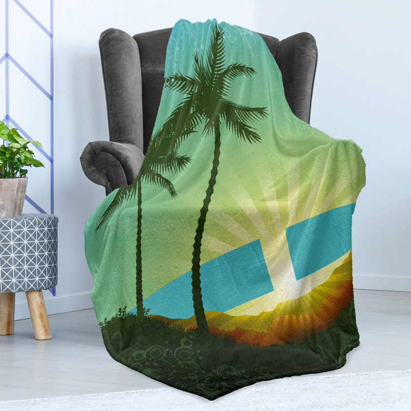 Store Seafoam green blanket